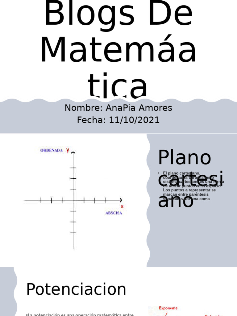 Blogs de Matemática | PDF