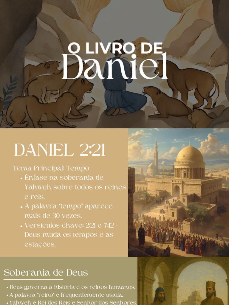 Soberania de Deus no Livro de Daniel | PDF | Daniel (personagem Bíblica ...