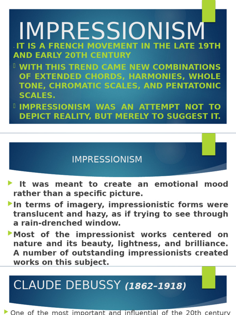 Overview of Impressionism in Music | PDF | Electronic Music | Concerto