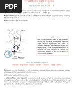 Protocolo HINTS para Diagnóstico de Vértigo | PDF | Medicina | Sistema ...