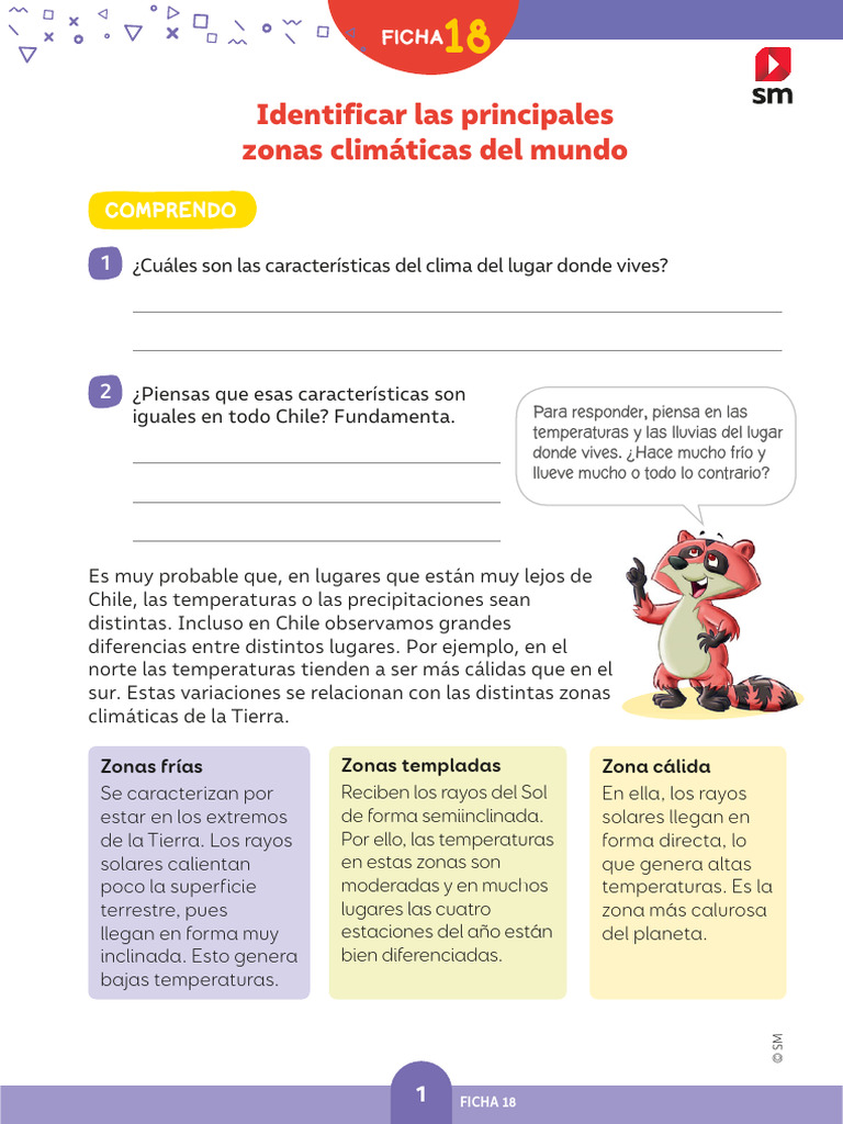 168192d_24_fichas_refuerzo_18_u3 | PDF | Clima | Clima templado