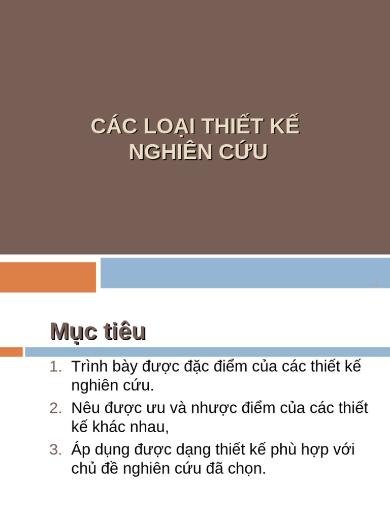 03 - Cac Thiet Ke Nghien Cuu Dinh Luong Hanh 2016 | PDF