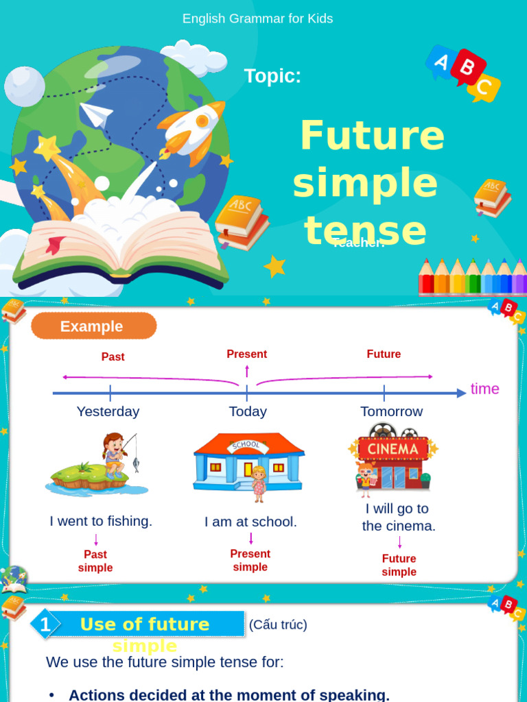 Grammar 1 - Simple Future | PDF