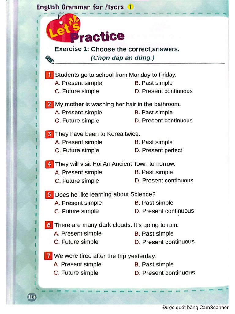 Flyers Grammar | PDF