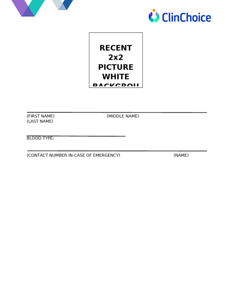 Identification Form Final | PDF