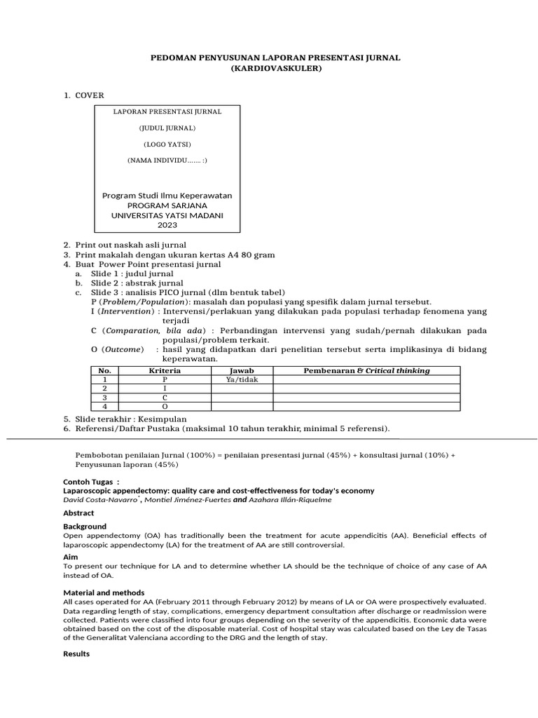 Analisa Pico KMB 3 20232 | PDF