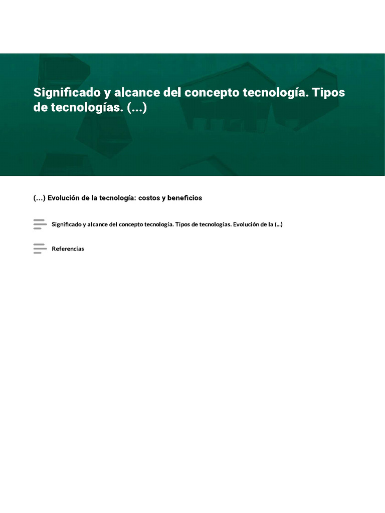 Tecnologia m1 Completo Comp | PDF
