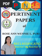 ECP Cover Page for Teacher VI Reclassification | PDF | Intelligence ...