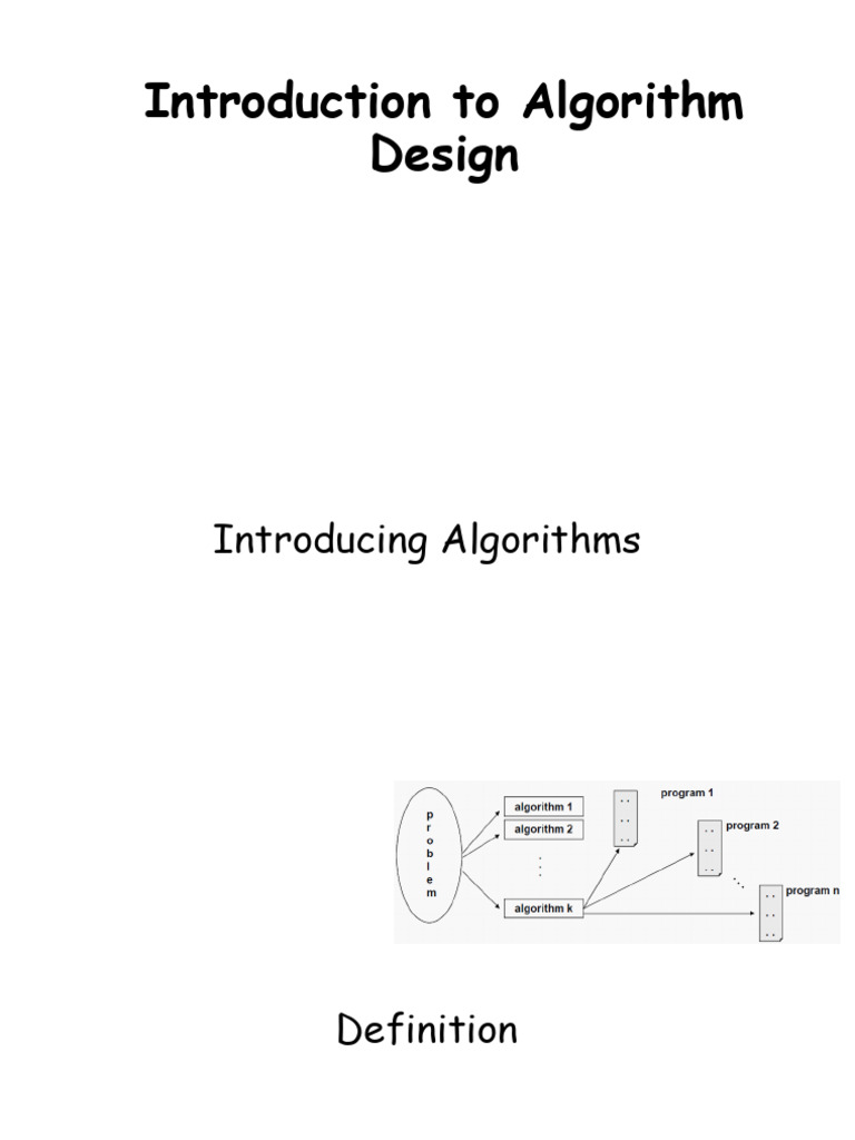 1 - Advance Design & Analysis of Alorithms | PDF | Algorithms | Computing