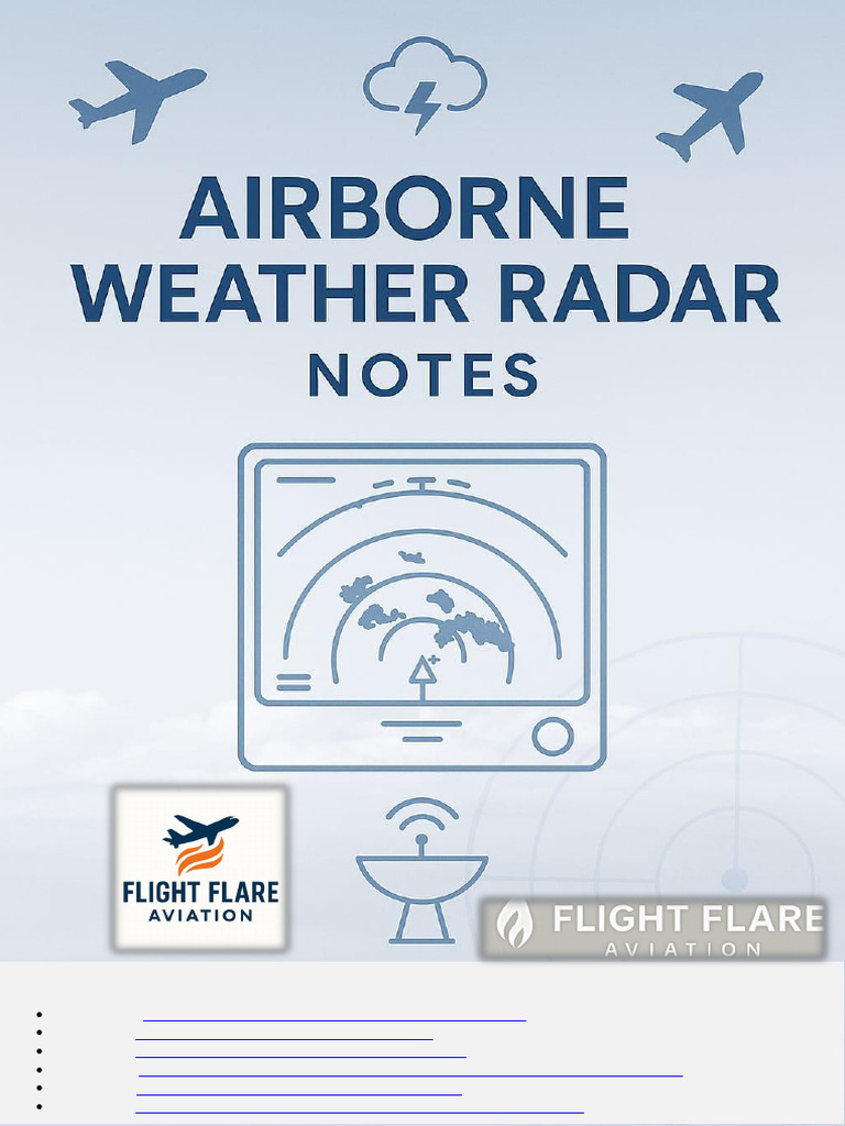 Flight Flare Aviation Social Links | PDF