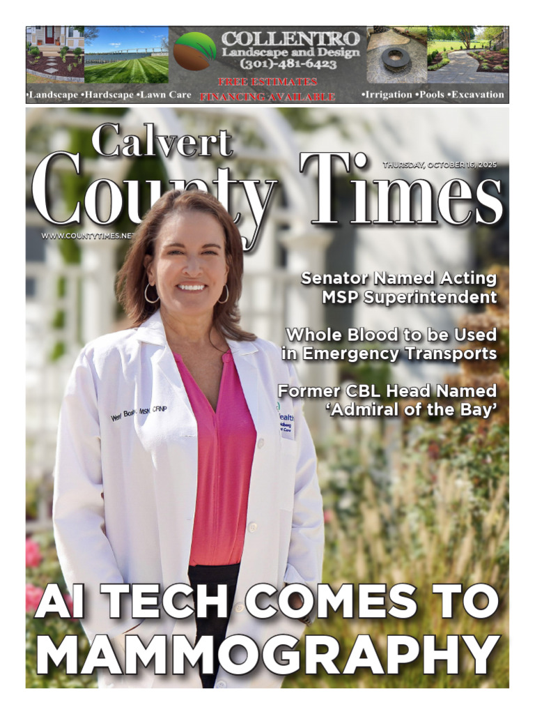 2025-10-16 Calvert County Times | PDF | Breast Cancer | Mammography