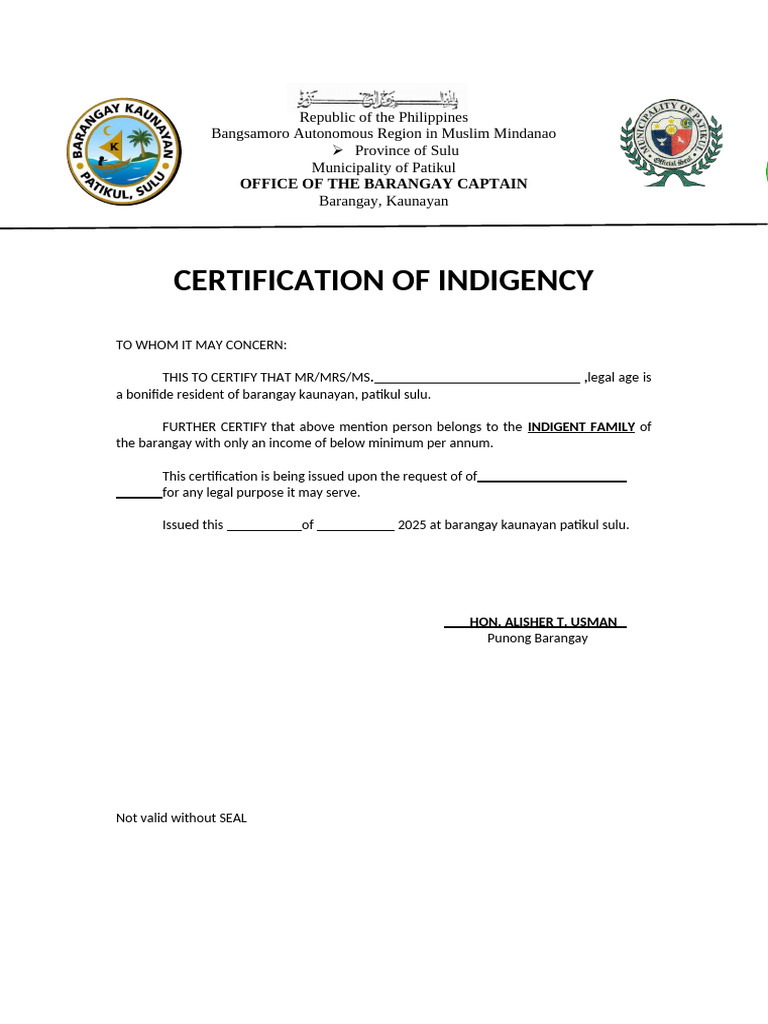 INDIGENCY | PDF