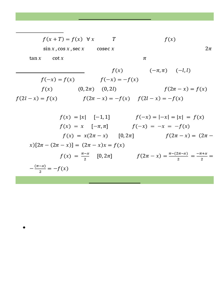 Understanding Fourier Series Basics | PDF | Fourier Series | Waves