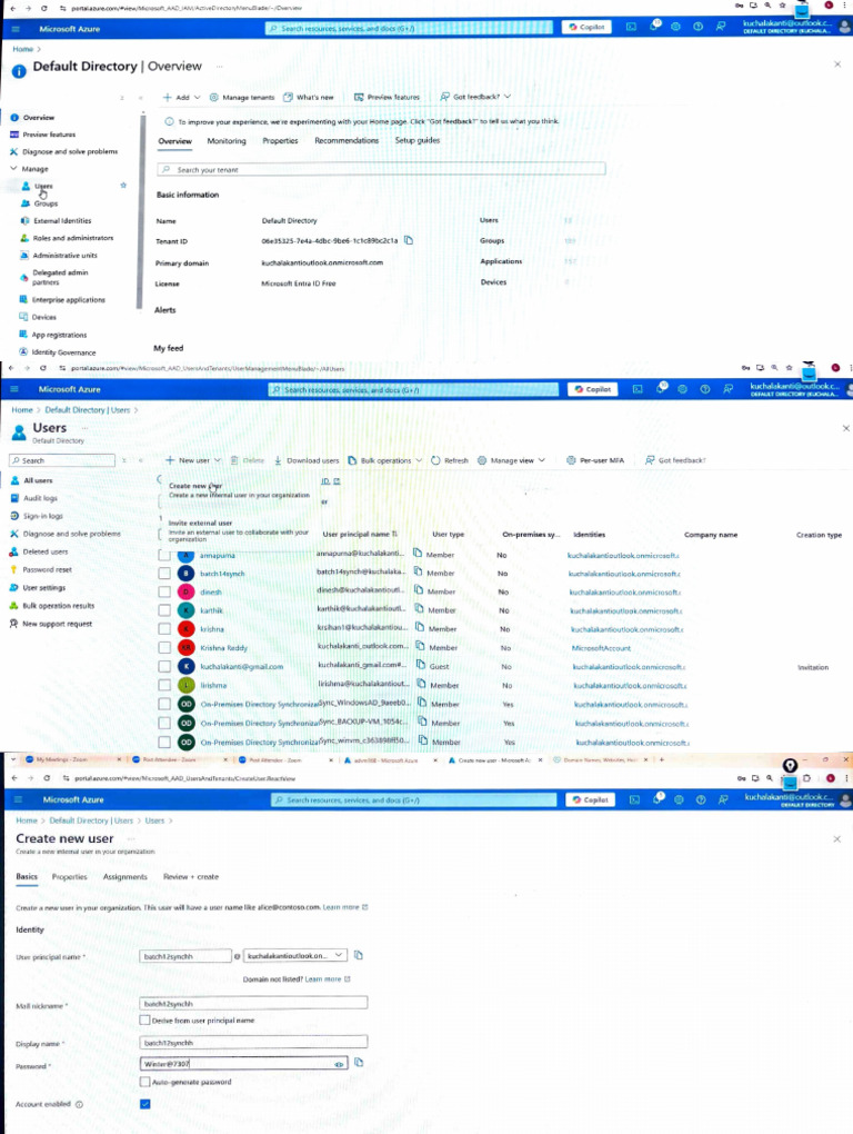 Create Users in Microsoft Entra ID | PDF | Internet | Computer Engineering