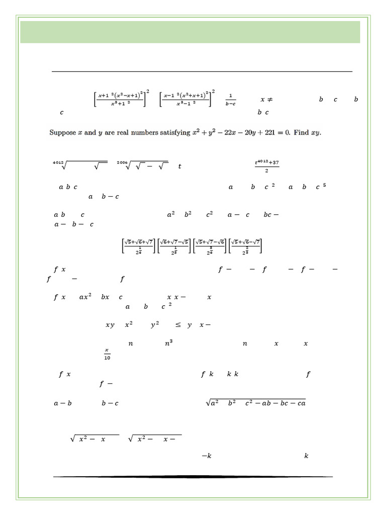 Bakliwal Tutorials Math Solutions | PDF | Polynomial | Zero Of A Function