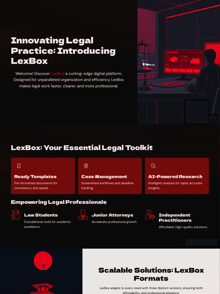 Introducing LexBox: Legal Innovation Tool | PDF