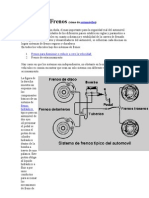 Sistema Frenos Automóvil