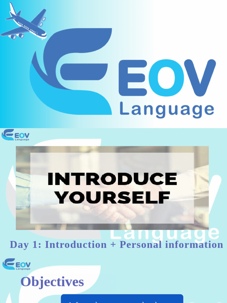English Self-Introduction Basics | PDF | Linguistics