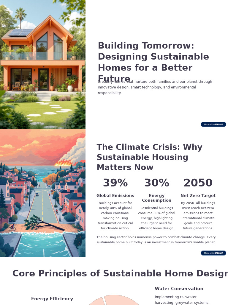 Building Tomorrow: Designing Sustainable Homes For A Better Future ...