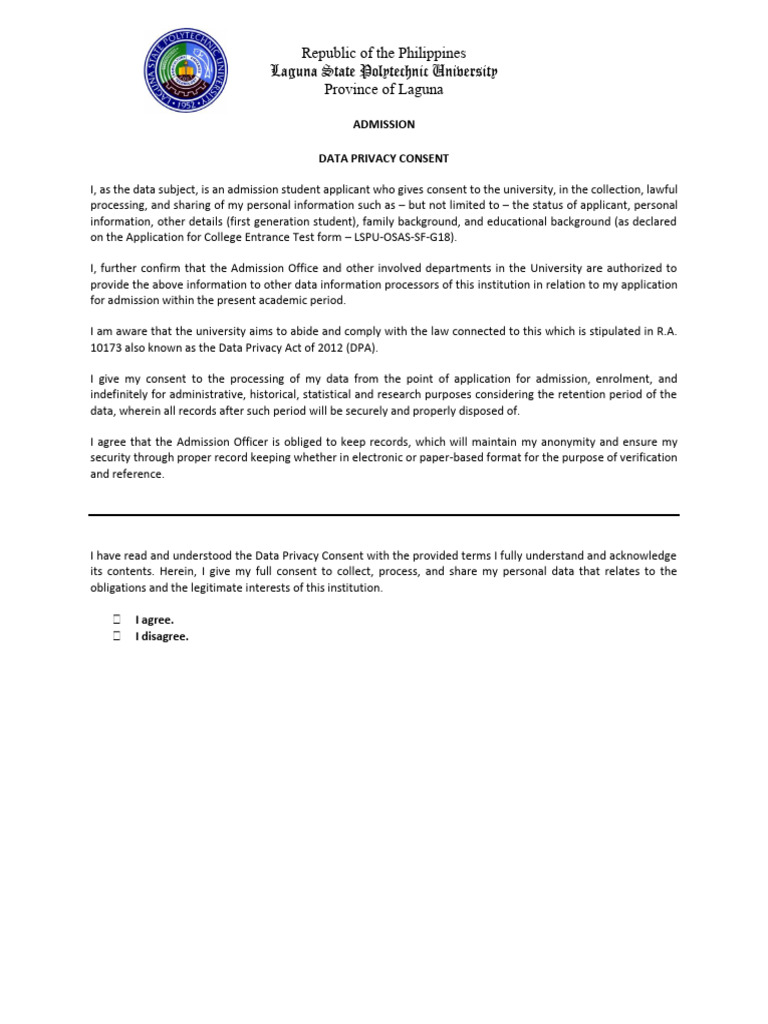 Data Privacy | PDF
