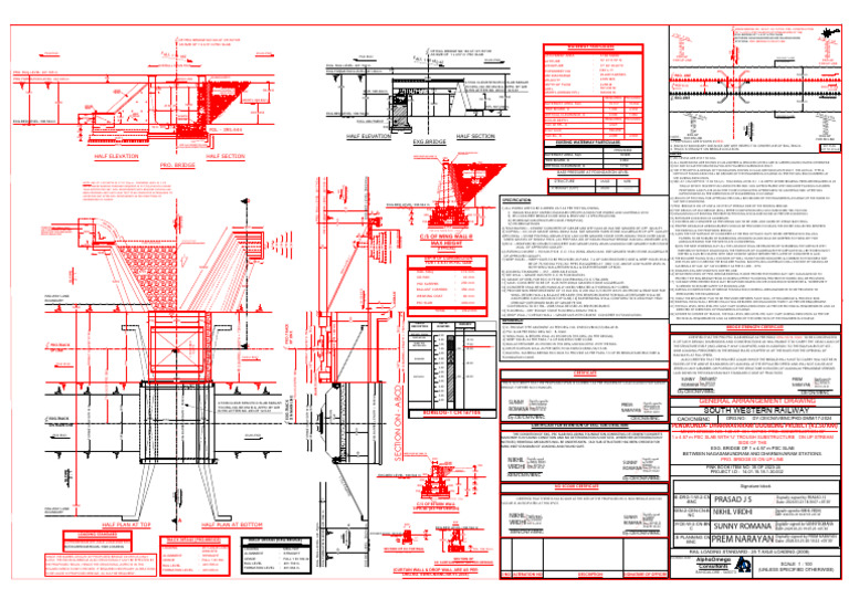 Minor Bridge No. 140 Construction Details | PDF | Earth Sciences ...