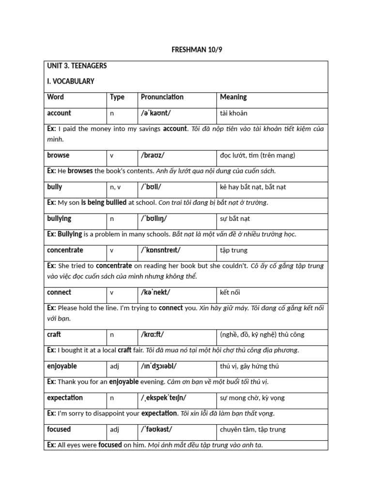 Freshman 10.9 | PDF