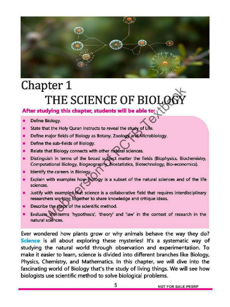 9th CHP 1 Bio | PDF