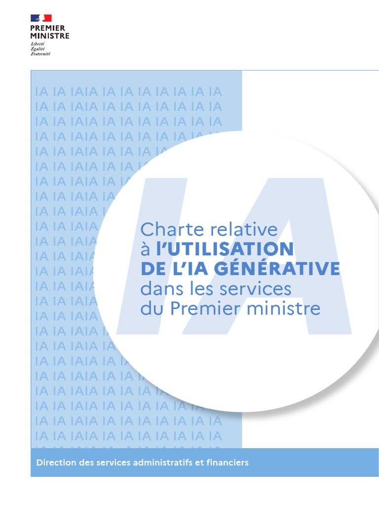 Charte sur l'Utilisation de l'IA Générative | PDF | Intelligence ...