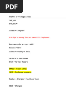 Understanding SAP SUIM Transaction | PDF | Software | Computing