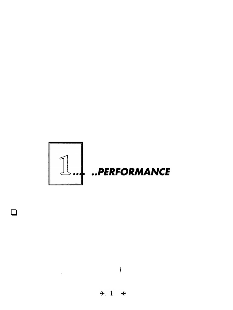 Aircraft Performance Standards Explained | PDF | Aviation | Aircraft