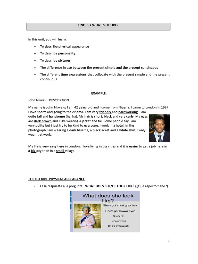 Unit 5.2 A1 | PDF | Language Mechanics | Linguistic Morphology
