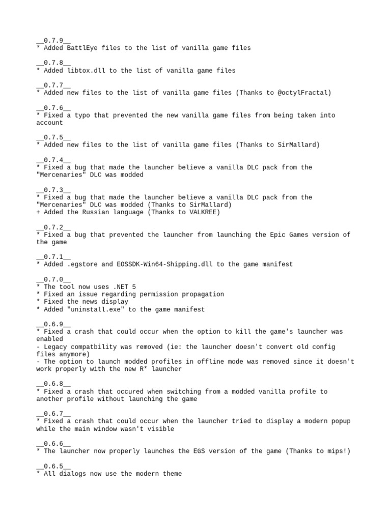 Change Log | PDF | Directory (Computing) | Computer File