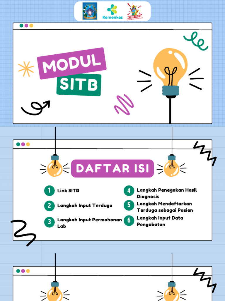 Panduan Input Data SITB TB | PDF