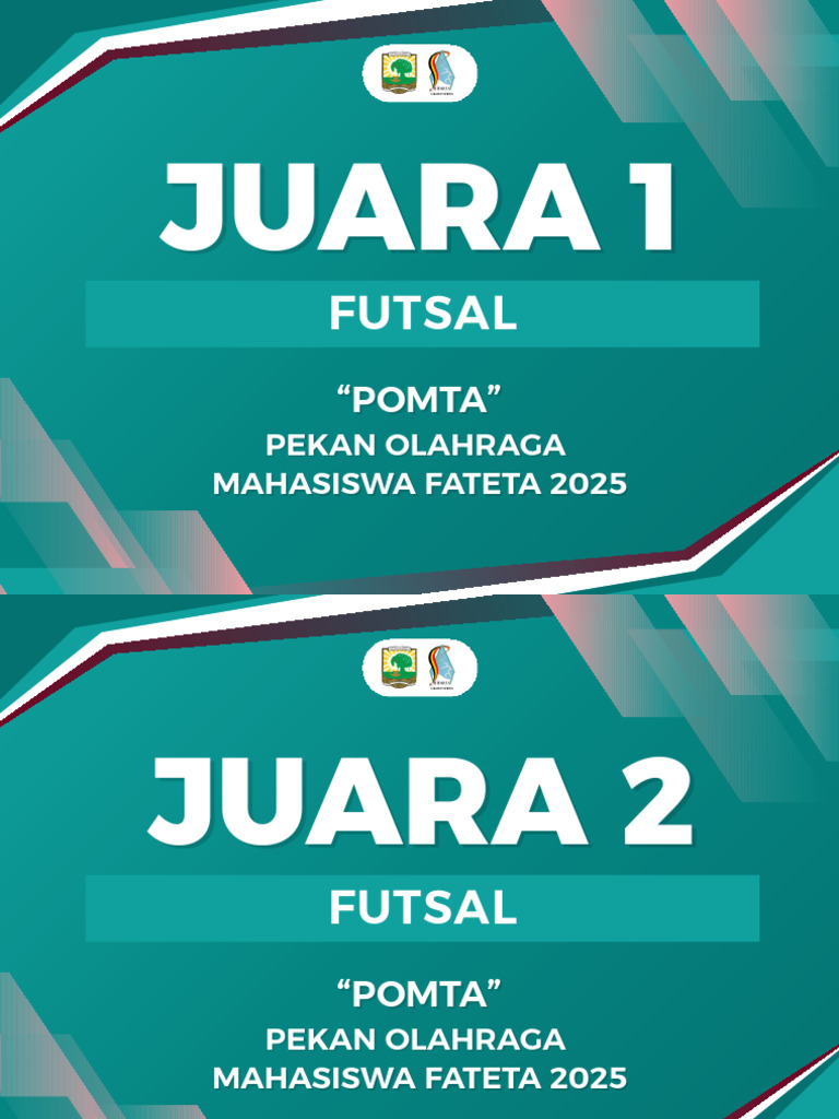 Juara Futsal dan Olahraga FATETA 2025 | PDF