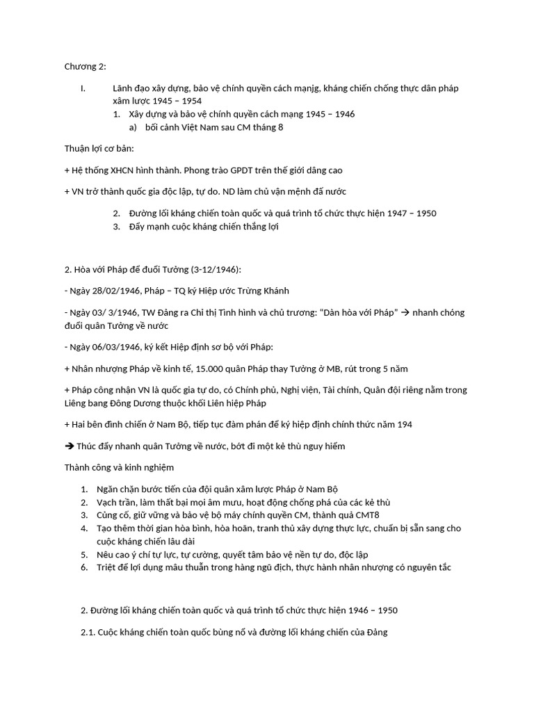 Chương 2 LSĐ | PDF
