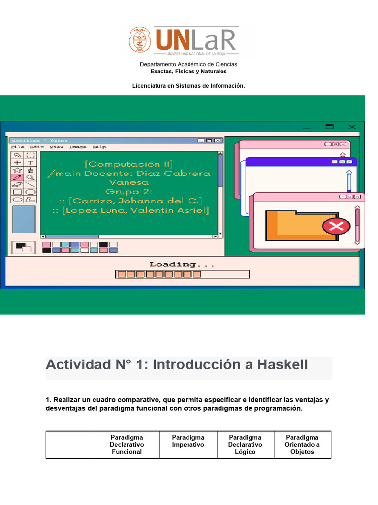 Ventajas y Desventajas de Haskell | PDF | Programacion Funcional ...
