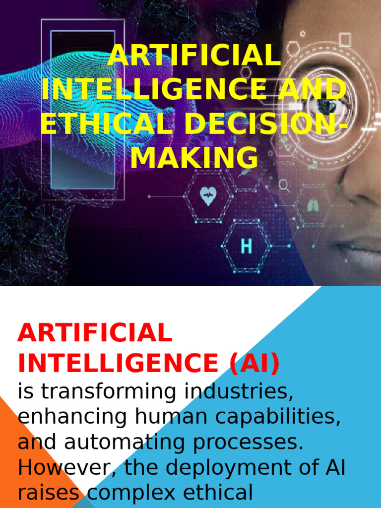 AI Ethics in Decision-Making Explained | PDF | Artificial Intelligence ...
