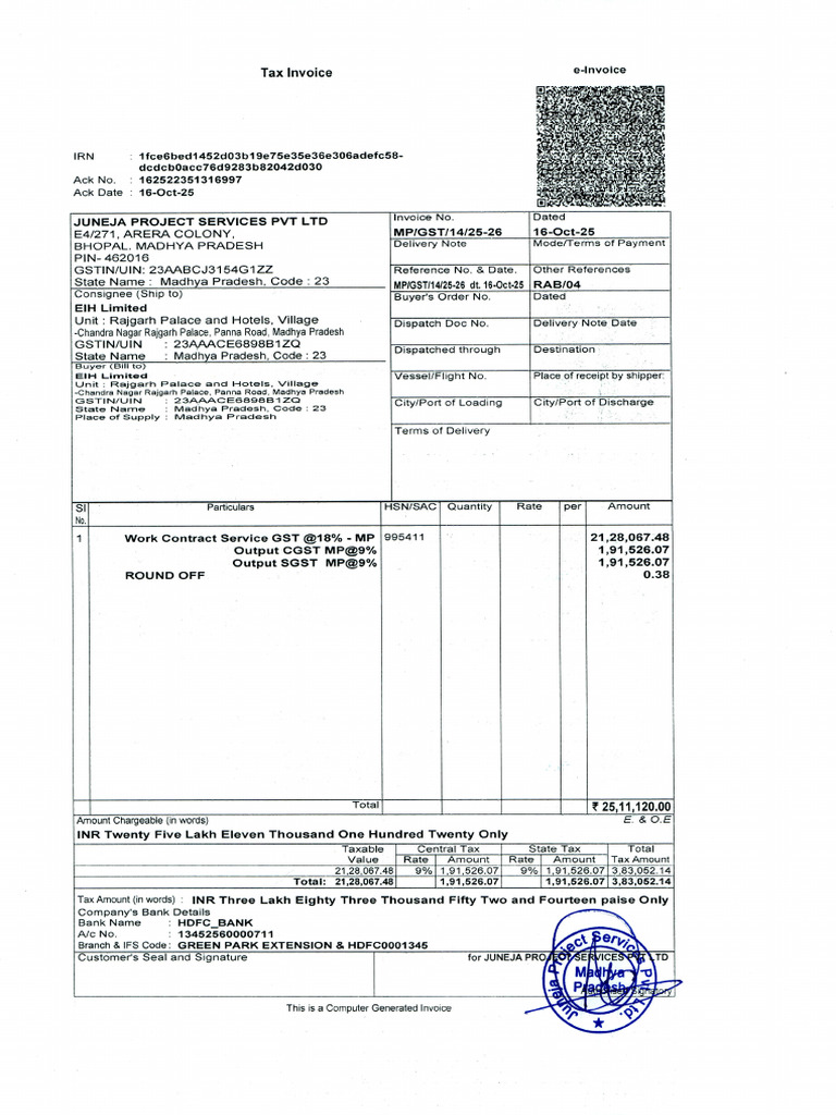 MP GST 14 25 26 Rab 04 | PDF