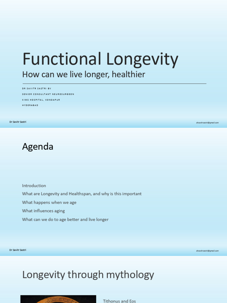 Strategies for Healthy Longevity | PDF | Dieting | Epigenetics