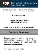Download Symbolic Processor by Ayan Ganguly SN93518348 doc pdf