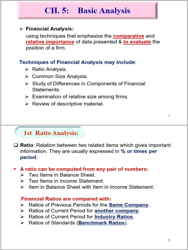 Financial Analysis Techniques Explained | PDF | Economies | Business