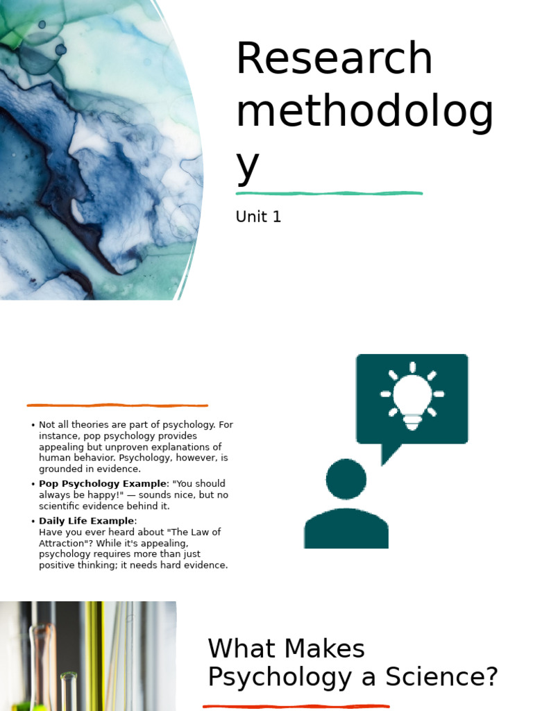 Understanding Psychology Research Methods | PDF | Experiment | Methodology