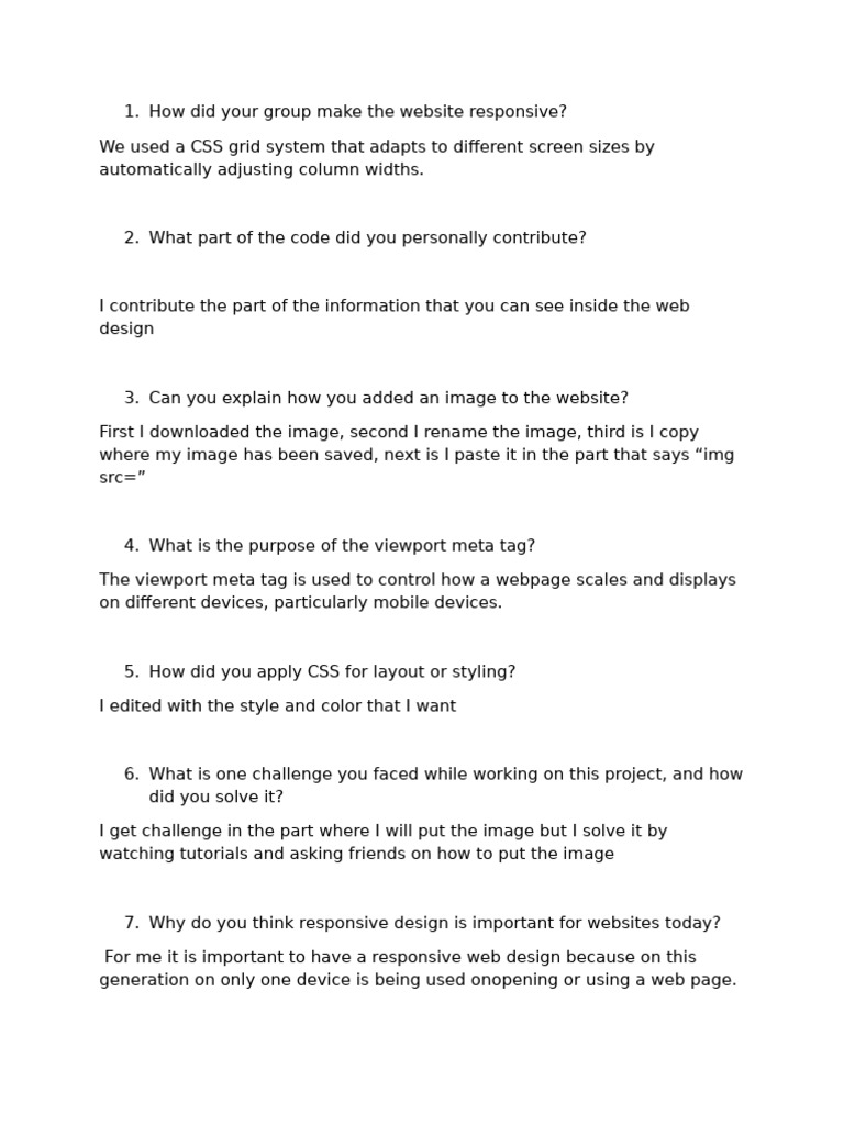 Q & A Computer | PDF