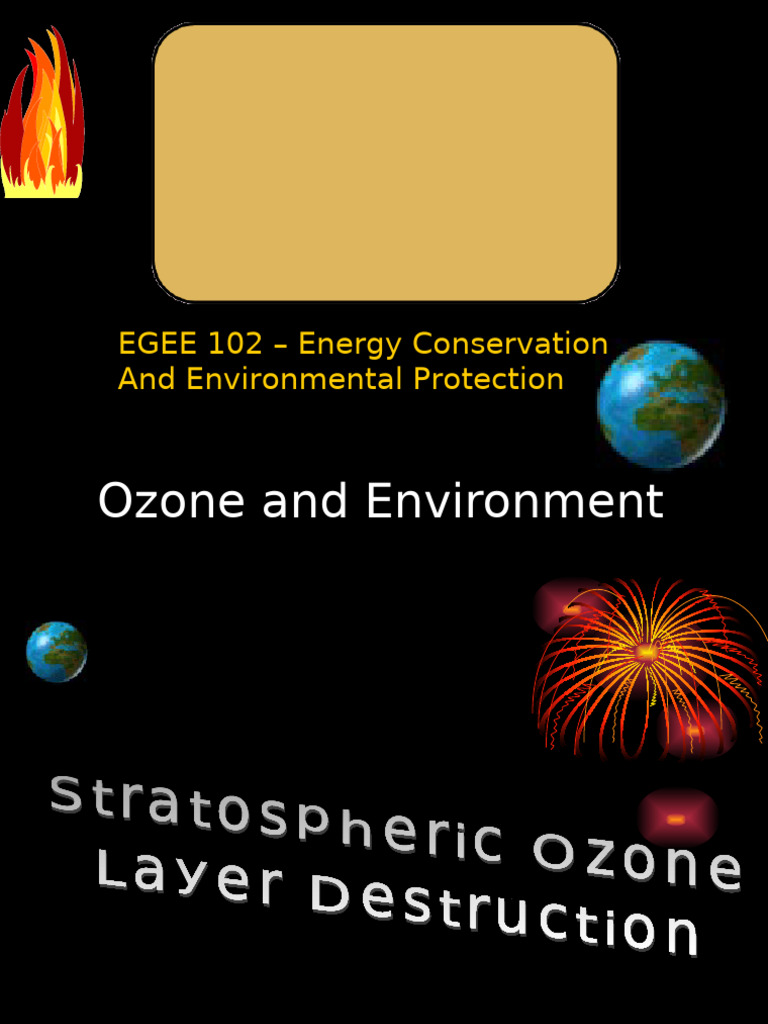 Ozone and Environment | PDF | Ozone Depletion | Atmosphere Of Earth
