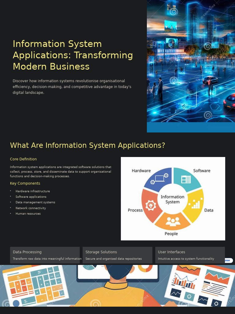 Information System Applications Overview | PDF | Enterprise Resource ...