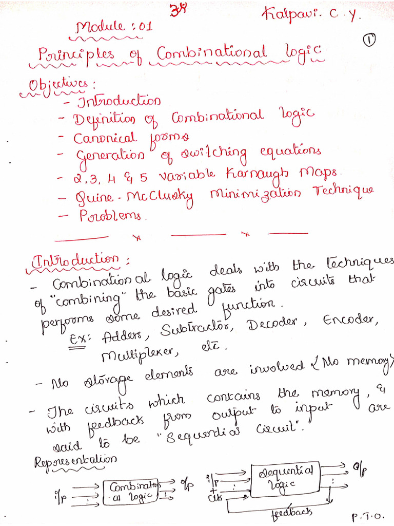 MODULE 1 Complete Notes | PDF