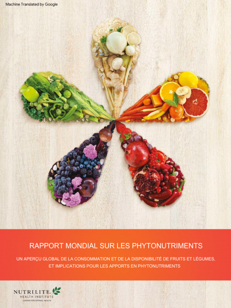Rapport mondial sur les phytonutriments | PDF | Légumes | Fruit