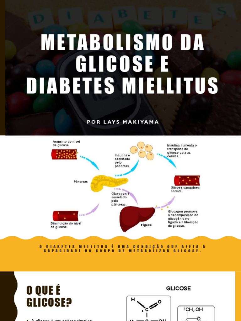 Metabolismo da Glicose e Diabetes Mellitus | PDF | Ciclo do ácido ...