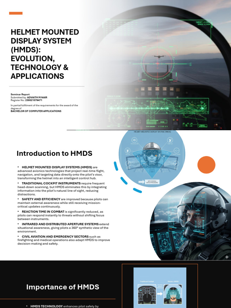 Helmet-Mounted Display System Overview | PDF | Aviation