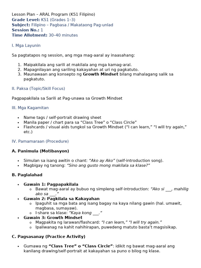 Session 1 | PDF